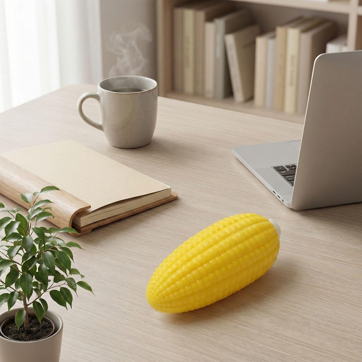 Fruit Inspired Design Squishy Toy Soft Rubber Realistic Sensory Fidget As Shown for Office Desk Decor & Work Break