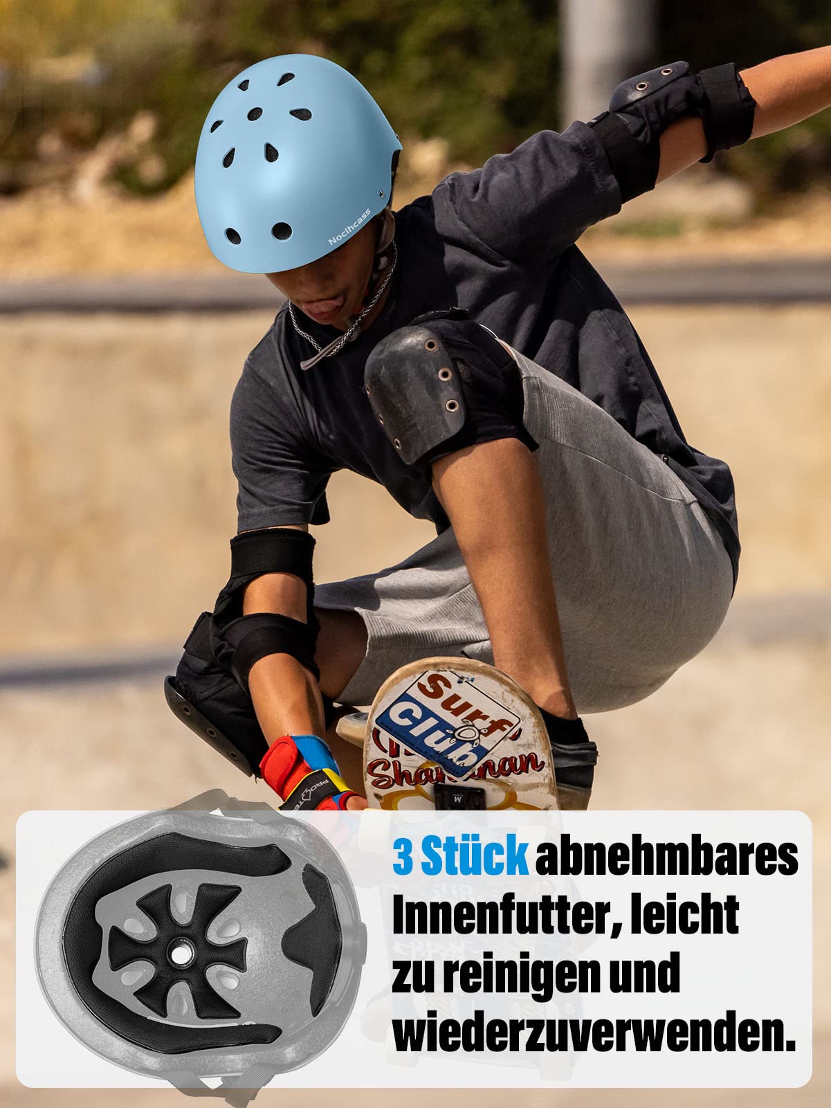 Skaterhelm,Fahrradhelm für Kinder,Jugendliche und Erwachsene,CPSC-zertifizierter Kinder-Fahrradhelm,Robuster Radhelm mit Verstellbarem Riemen für den Alltag,beim Skaten,BMX oder Longboarden