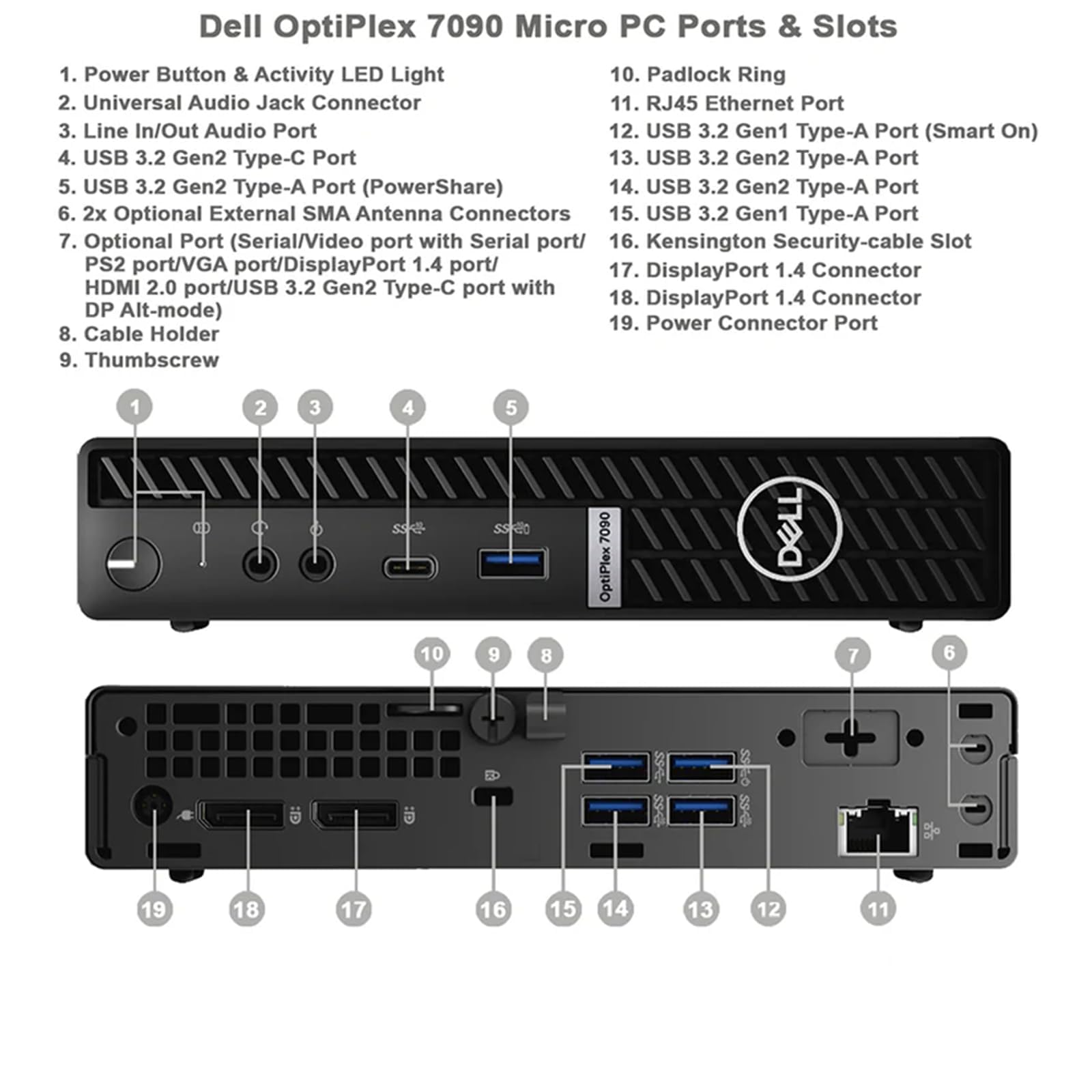 Amazon.com: Dell OptiPlex 7090 Micro Form Factor Desktop, Intel