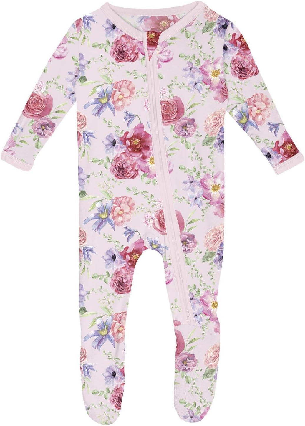 KicKee Spooky Soft Halloween Zip Footie – Cozy One-Piece Pajamas for Babies and Toddlers