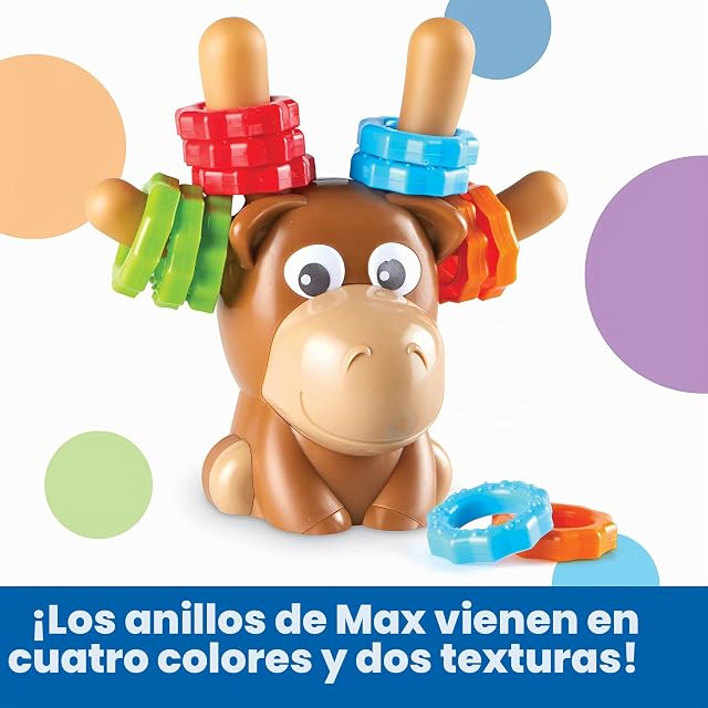 Foto 3 de 8 de Learning Resources El Alce MAX para Practicar Las Habilidades motoras Finas, niños, de 18+ Meses Edad