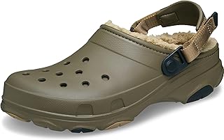 Unisex-Adult All Terrain Lined Clogs with Adjustable Heel Strap