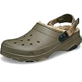 Unisex-Adult All Terrain Lined Clogs with Adjustable Heel Strap