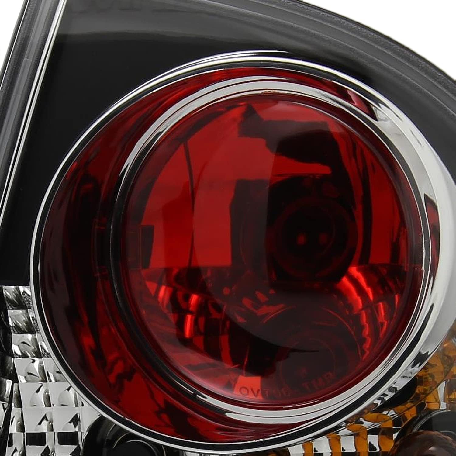 SPEC-D TUNING Black LED Halo Projector Headlights + Black Tail Brake Lamps Compatible with 2001-2005 Volkswagen Passat Left + Right Pair Headlamps Assembly