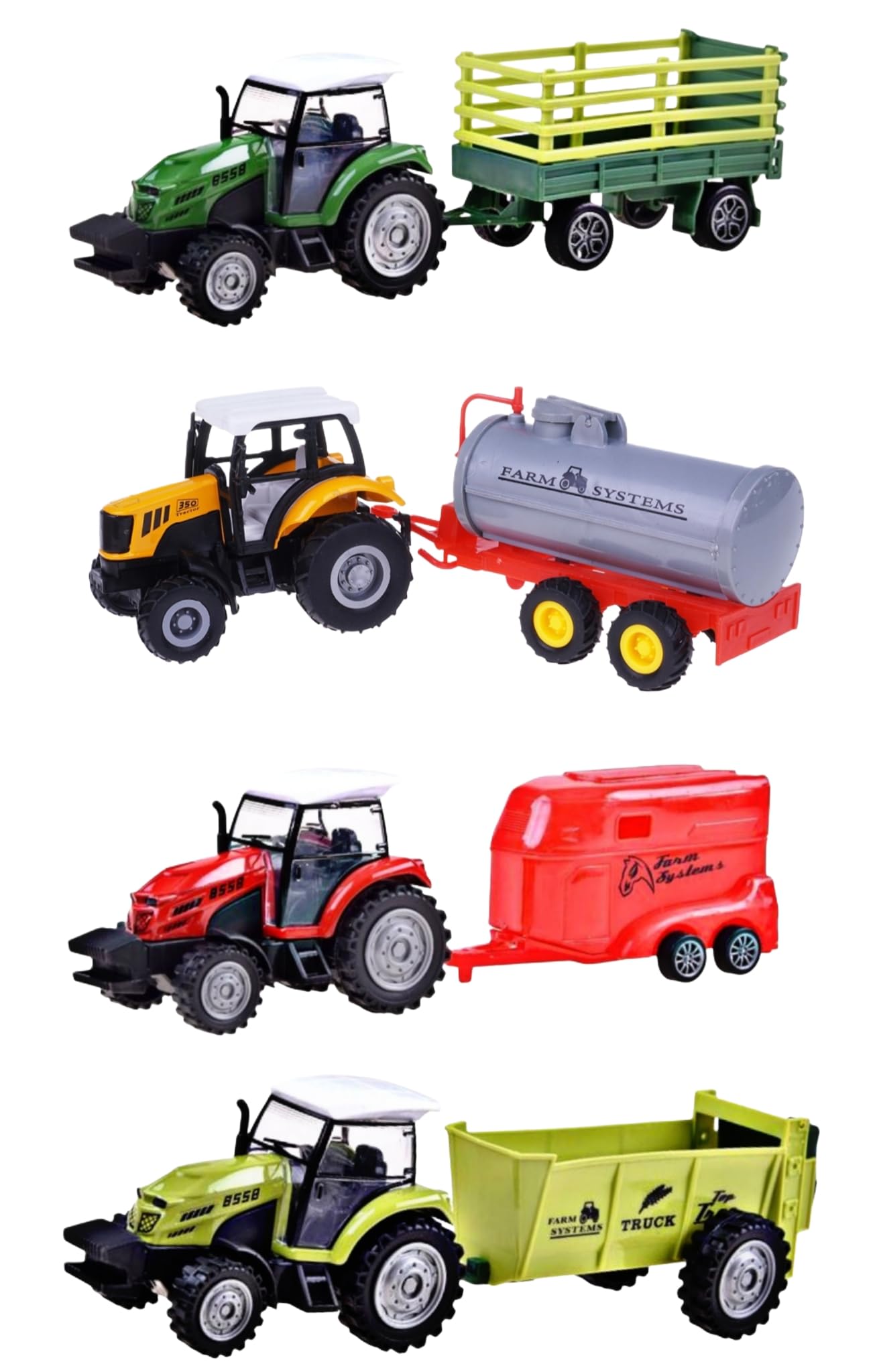 RUHANI Metal Farm Systems Tractor Diecast Gift Toys for Kids Boys and Girls (Pack of Any 1) Multicolour (B0DDCM9F36) Amazon Price History, Amazon Price Tracker