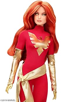 バービー　Barbie マーベル　MARVEL フィニックス　ドール　X-MEN Barbie Collector: Marvel Dark Phoenix Barbie Doll, 11.5-Inch