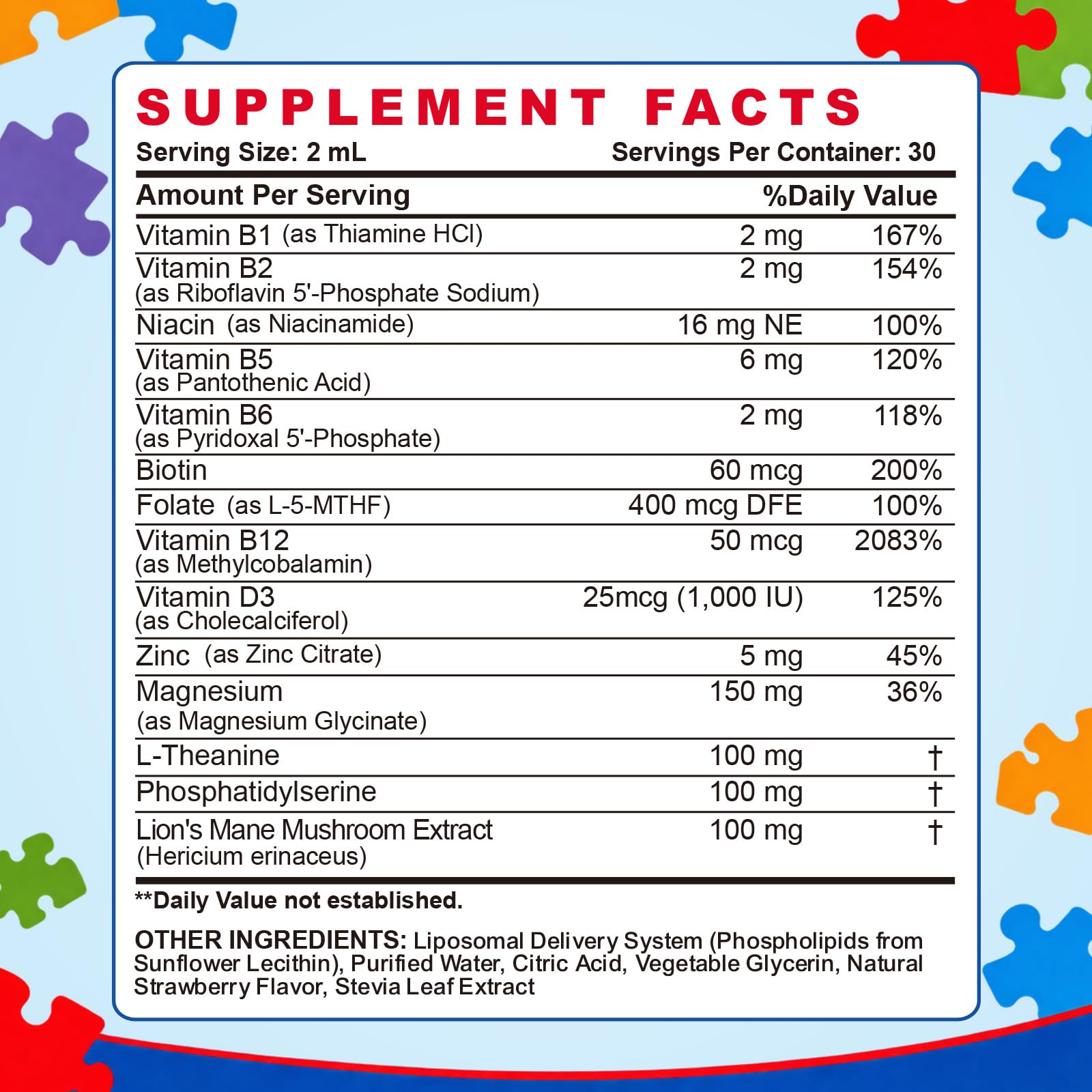 Kids Methylated Vitamin B Complex Liquid Drops, B12 5-MTHF, Sugar Free — Amazon image 8