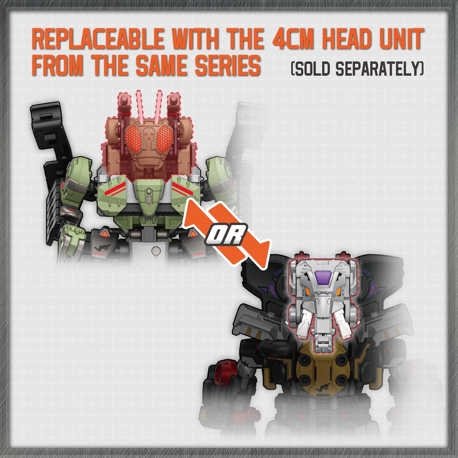 BEASTBOX MECHABEAST BMM-02 ZOMBIETRACK Deformation Toys Action Figure, Transforming Mecha Elephant & Train, for Boys & Collectors, Ages 15+