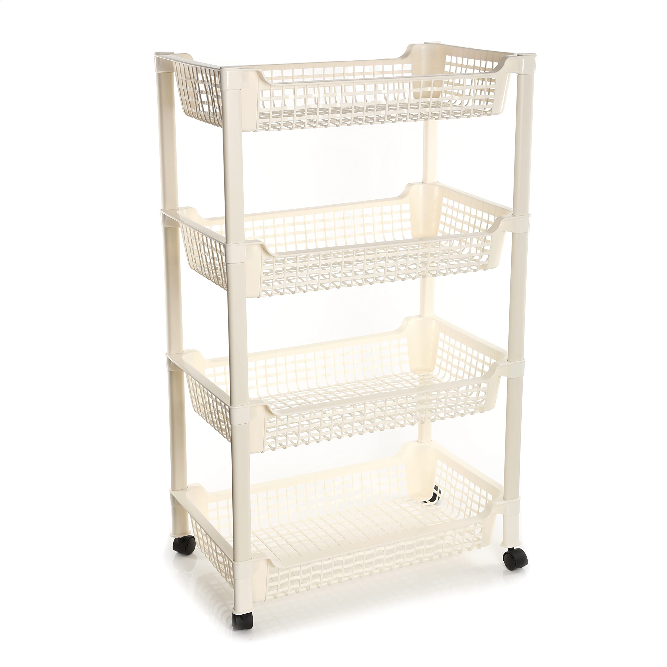 Homes r us Space Wagon 4-Tier - White