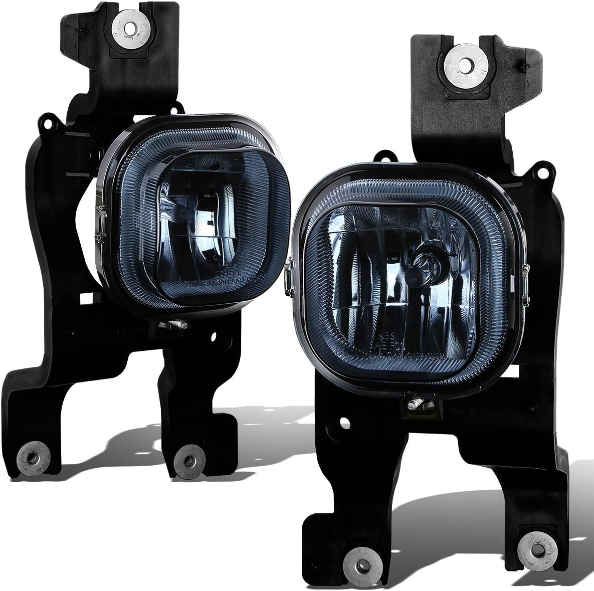 Auto Dynasty Compatible with Ford Super Duty Pair of Bumper Driving Fog Lights (Clear Lens)