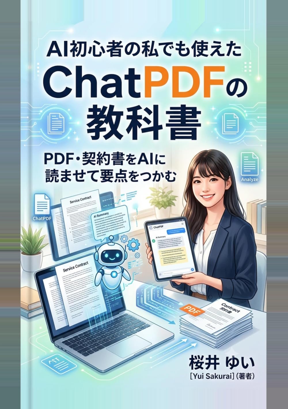 AI初心者の私でも使えたChatPDFの教科書: PDF・契約書をAIに読ませて要点をつかむ (やさしいAIツール入門シリーズ)
