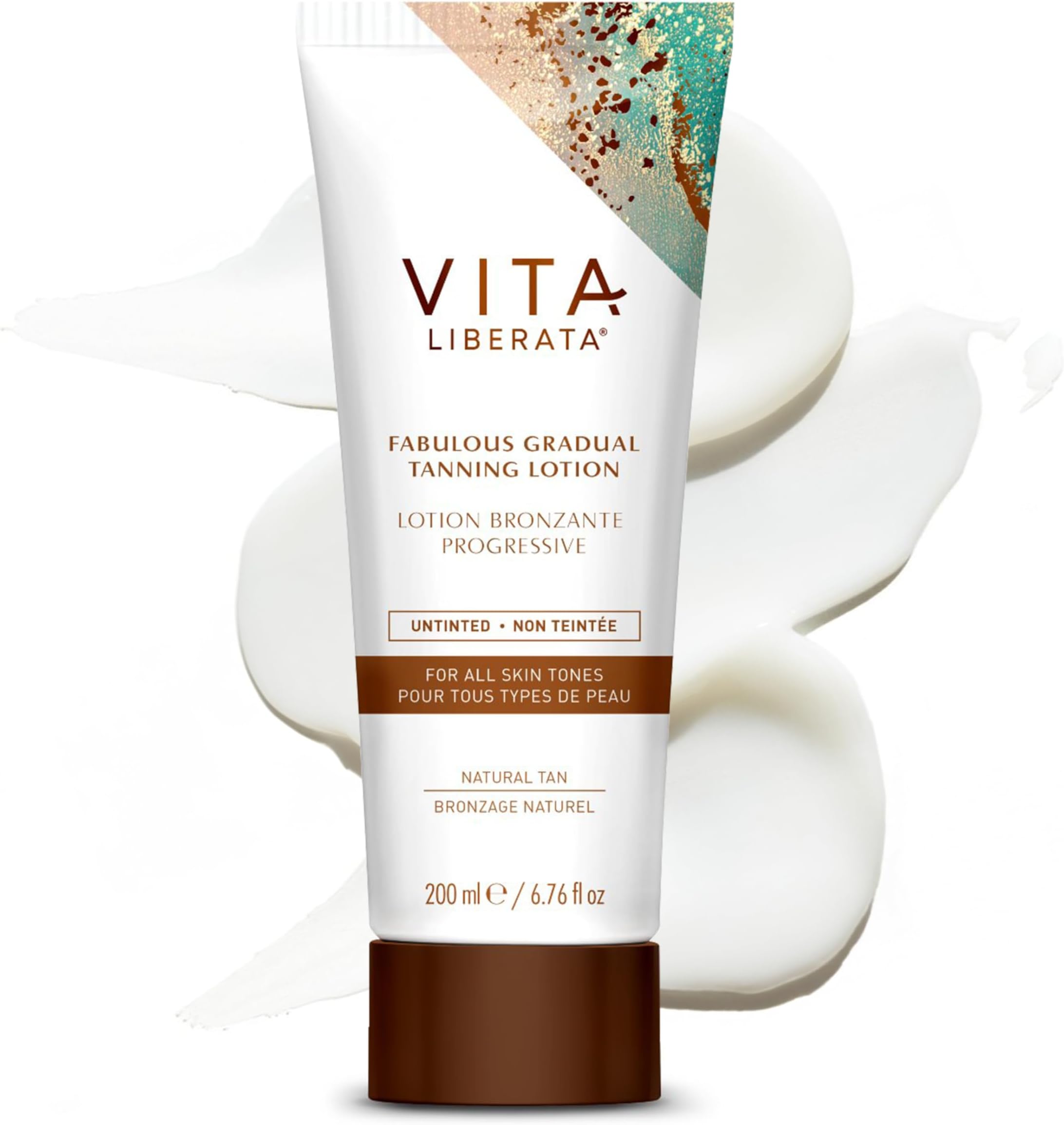 VITA LIBERATA Fabulous Gradual Tanning Lotion 200 ml NEW PACKAGING, Clear FAB005, 200 ml (Pack of 1)