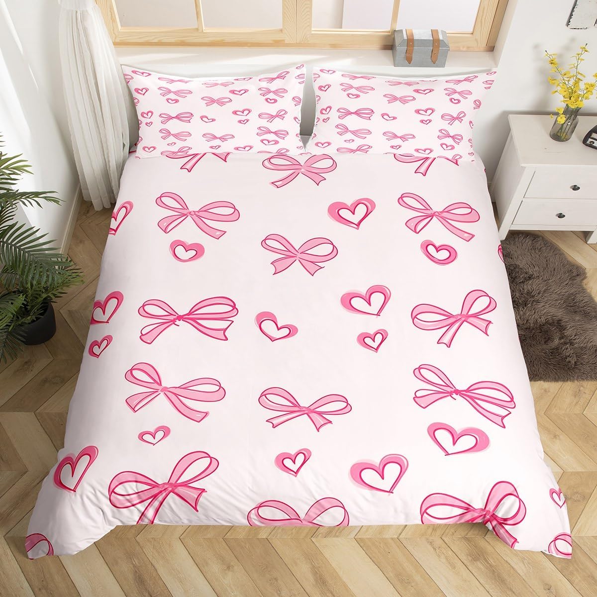 Cartoon Unicorn Duvet Cover Set Toddler Size,Rainbow Unicorn Bedding Set for Kids Boys Girls Room Decor,Blue Stripes Clouds Comforter Cover with Pillow Sham Zipper Closure,Comforter Not Included