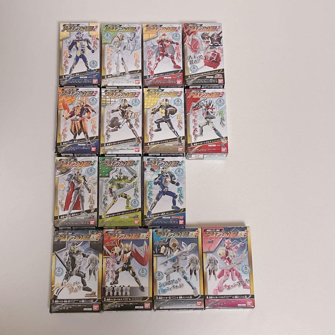 Amazon.co.jp: 仮面ライ鎧武 食玩 アームズアクション まとめ売り 