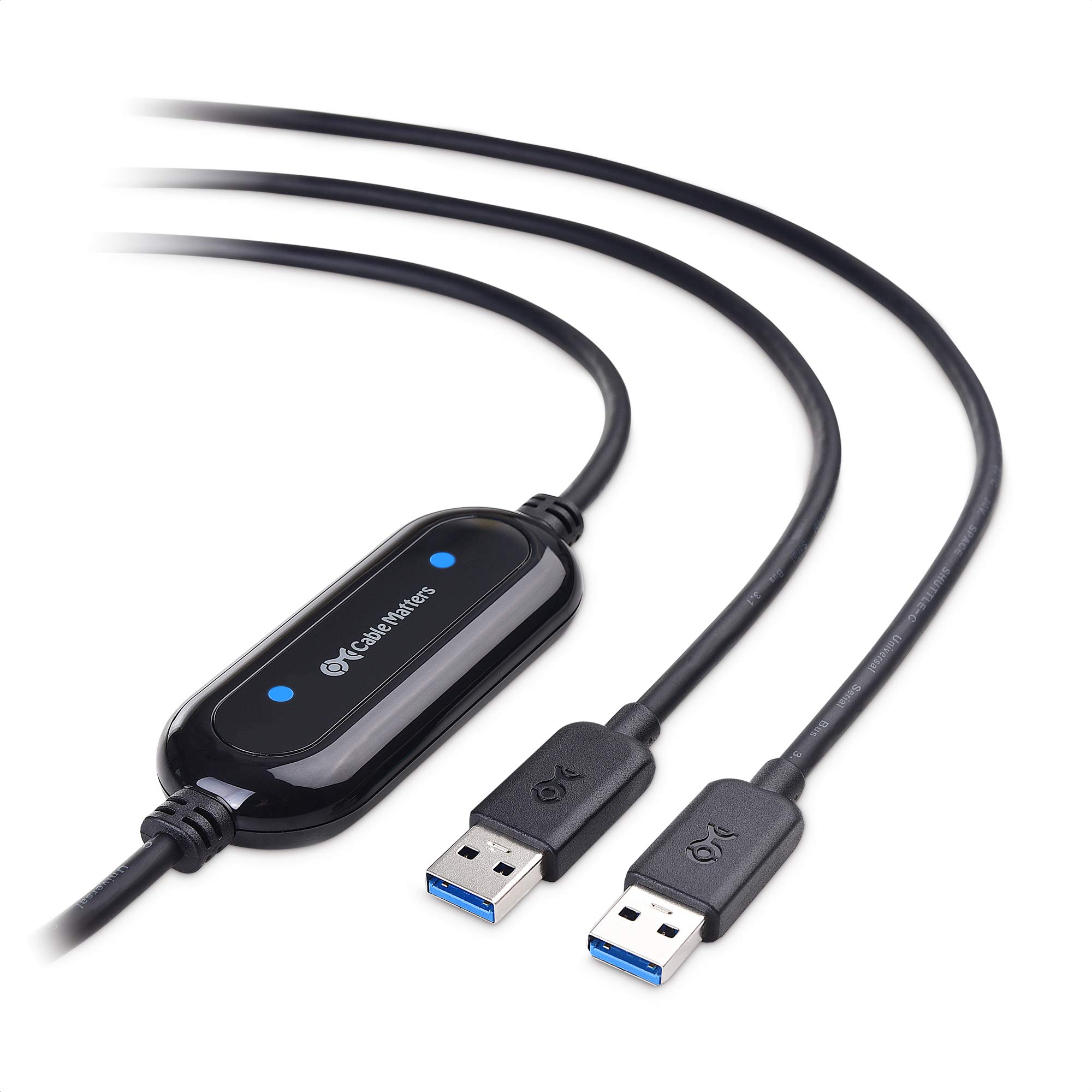 Buy Cable Matters USB 3.0 Data Transfer Cable PC to PC for Windows and