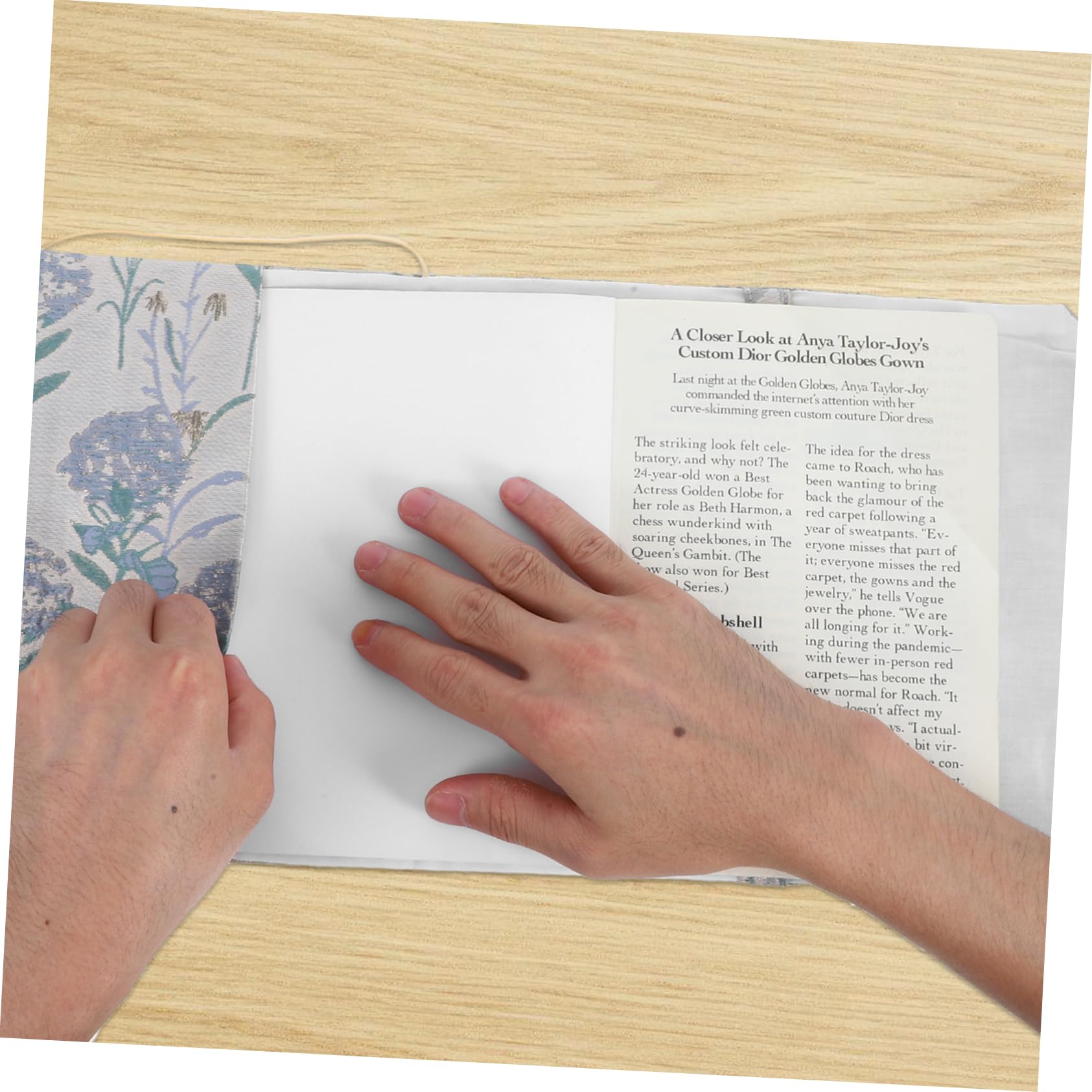 Tofficu 5 Piezas Cubierta De Libro De Tela Protector De Libros Libro Engrosado Chaqueta De Libros Decorativo Proteger Mangas De Libro De Tela El Libro Para Cubiertas De Libros Sky-blue