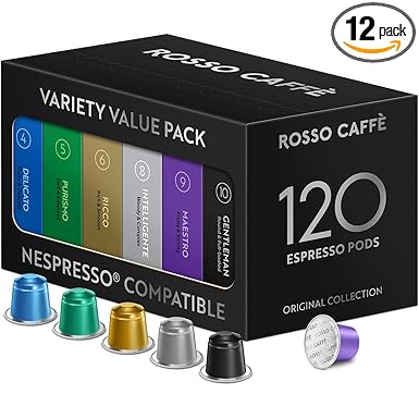 ROSSO CAFFÈ 120 Espresso Coffee Pods ROSSO CAFFÈ 120 Espresso Coffee Pods
