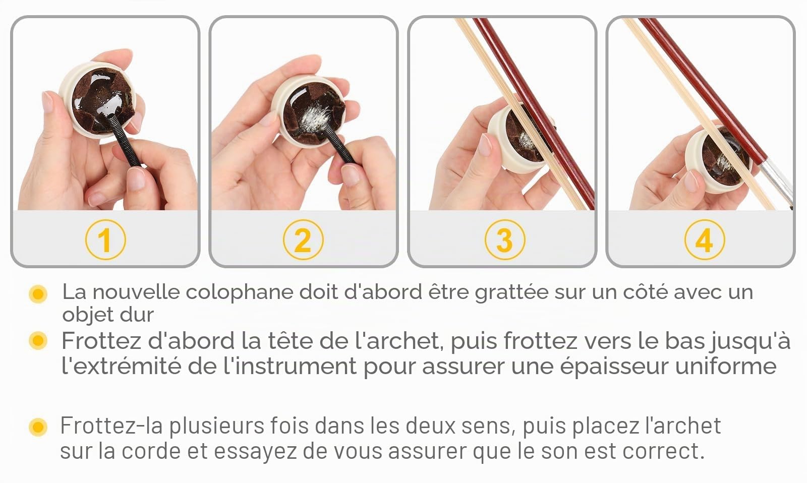 Bonnlo Ensemble de Violon Taille 4/4 pour Débutants/Adultes/Enfants, Violon avec Étui, Archet, Support d'Épaule à Ressort, Colophane, Naturel