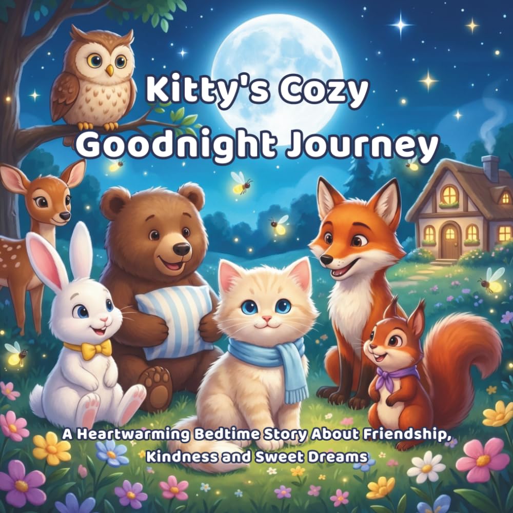Kitty's Cozy Goodnight Journey: A Heartwarming Bedtime Story About Friendship, Kindness and Sweet Dreams