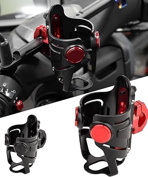 Motorcycle Cup Holder, Motorcycle Drink Holder Universal Water Bottle Holder for for Nmax125/155 Aerox Nvx155 Xmax125/250/300/400 Blue