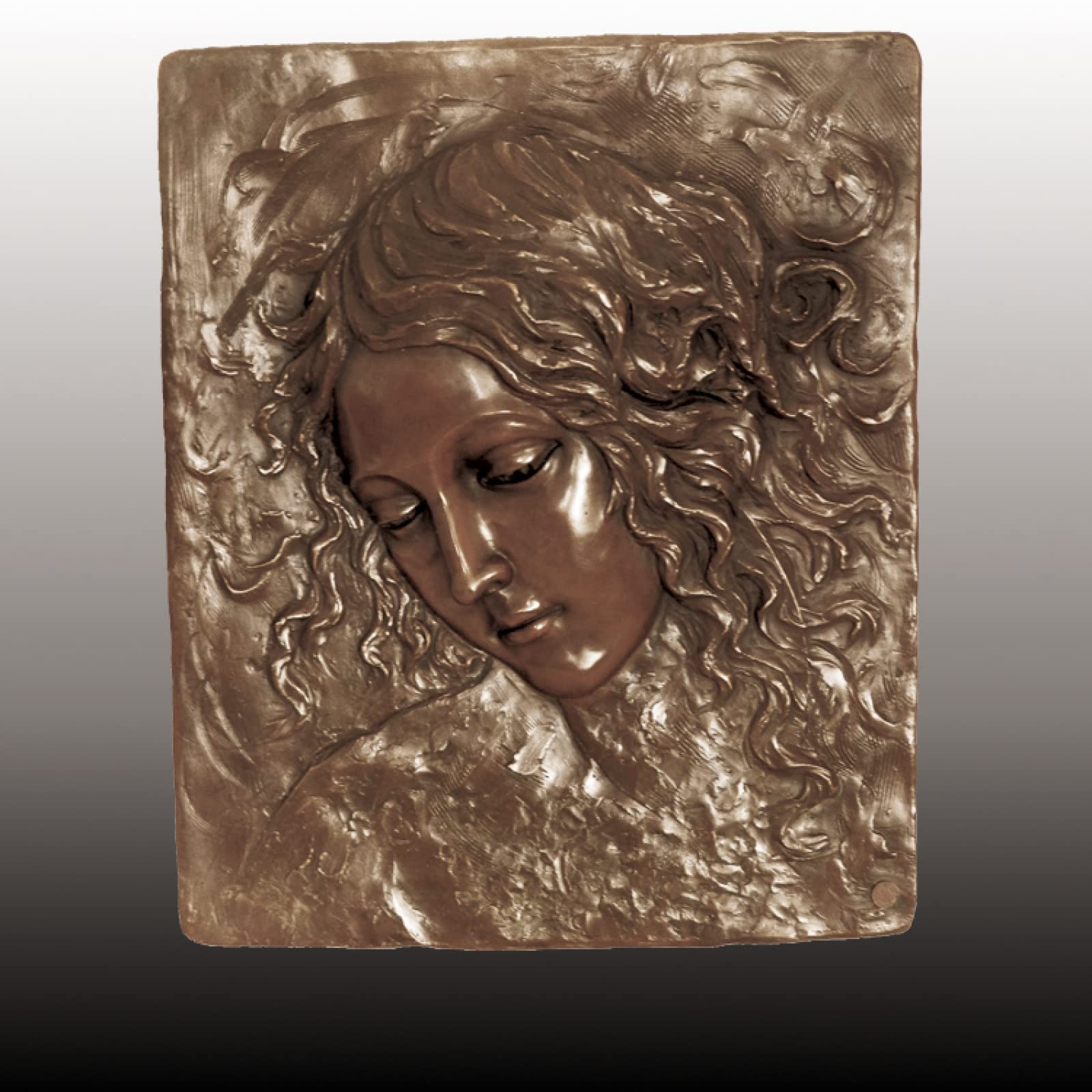 Amazon.co.jp: 彫像に彫刻ブロンズレリーフ壁掛け美容壁の装飾ホーム