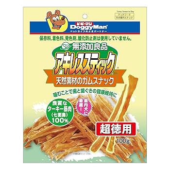 ドギーマン 無添加良品 アキレススティック 20g ×60袋 Amazon.co.jp: ドギーマン 無添加良品 アキレススティック100g