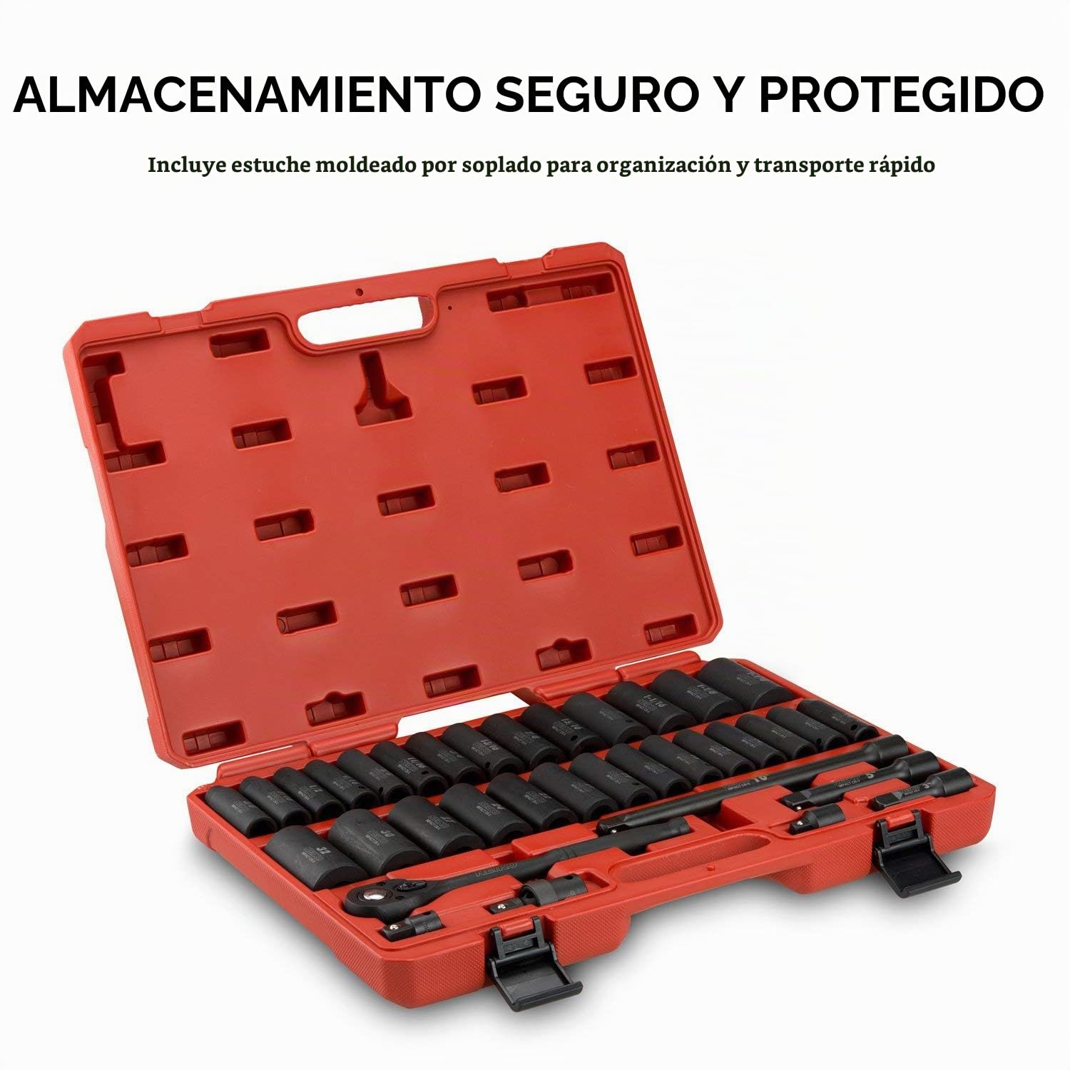 Amazon.com: NEIKO 02446A Juego de dados de impacto de 1/2 pulgada
