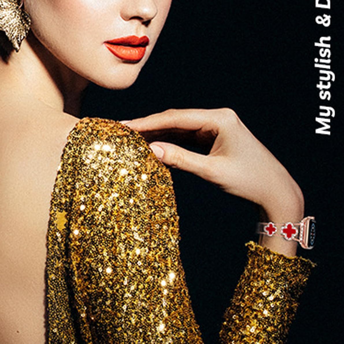 Compatible with Metal Gold IWatch Bands for Women 38/40/41 mm 42/44/45/49 mm, Gold Chain iWatch Bands for Ultra SE Series 9 8 7 6 5 4 3 2 1 Bracelet Sport Band