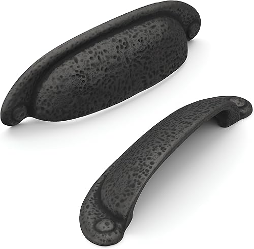 Miniatura 1 de Hickory Hardware P3002-RI Perilla de 1-14 pulgadas de la colección Refined Rustic, hierro rústico