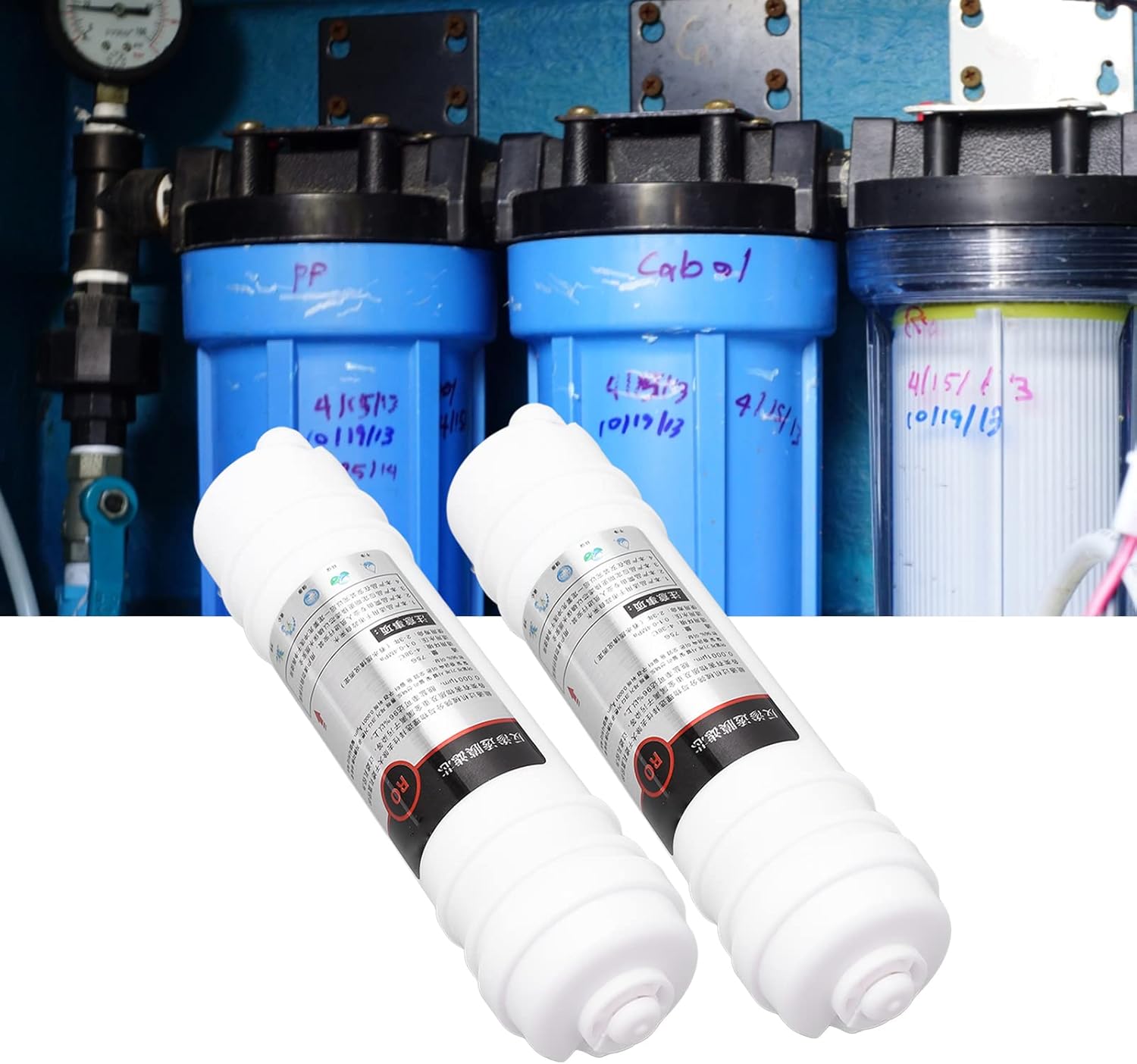 Water Purifier Filter Element Replacement RO Membrane Korean Style Quick Connect 10in 75g