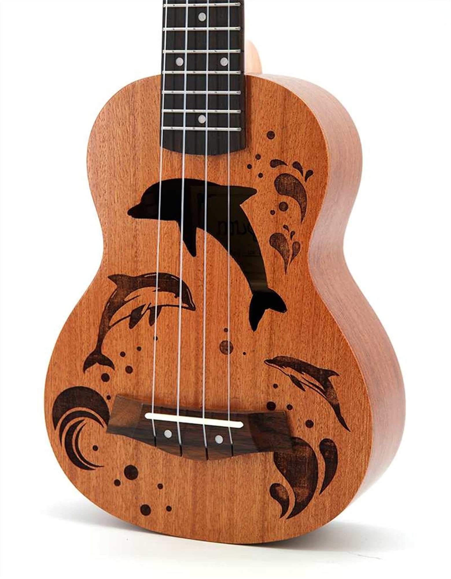 Ukelele niños 21 Pulgadas Ukulele Soprano Ukulele Concierto Tenor 4 Cuerdas Ukelele Mini Guitarra Guitarra Hawaiana Instrumentos Musicales Acústicos Ukelele Hawaiano (Color : 1)