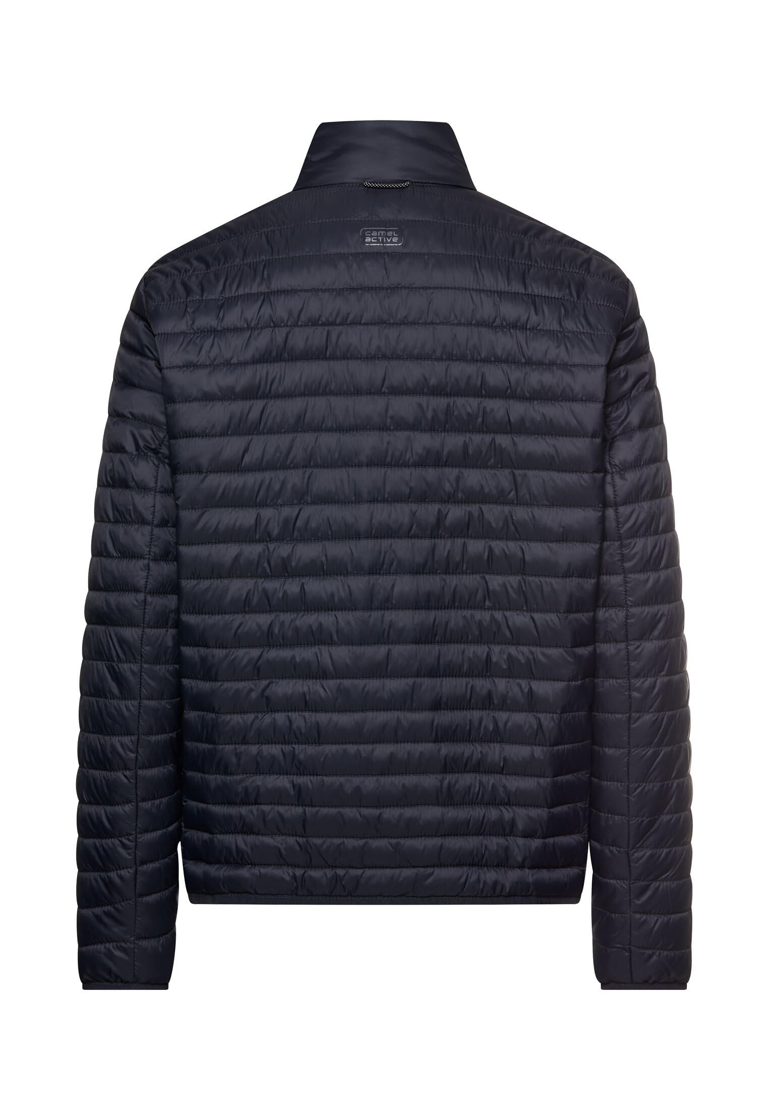 camel active Herren Wasserabweisende Steppjacke | Steppjacke mit Stehkragen, Zwei-Wege-Reißverschluss, praktischen Taschen und wasserabweisender Funktion