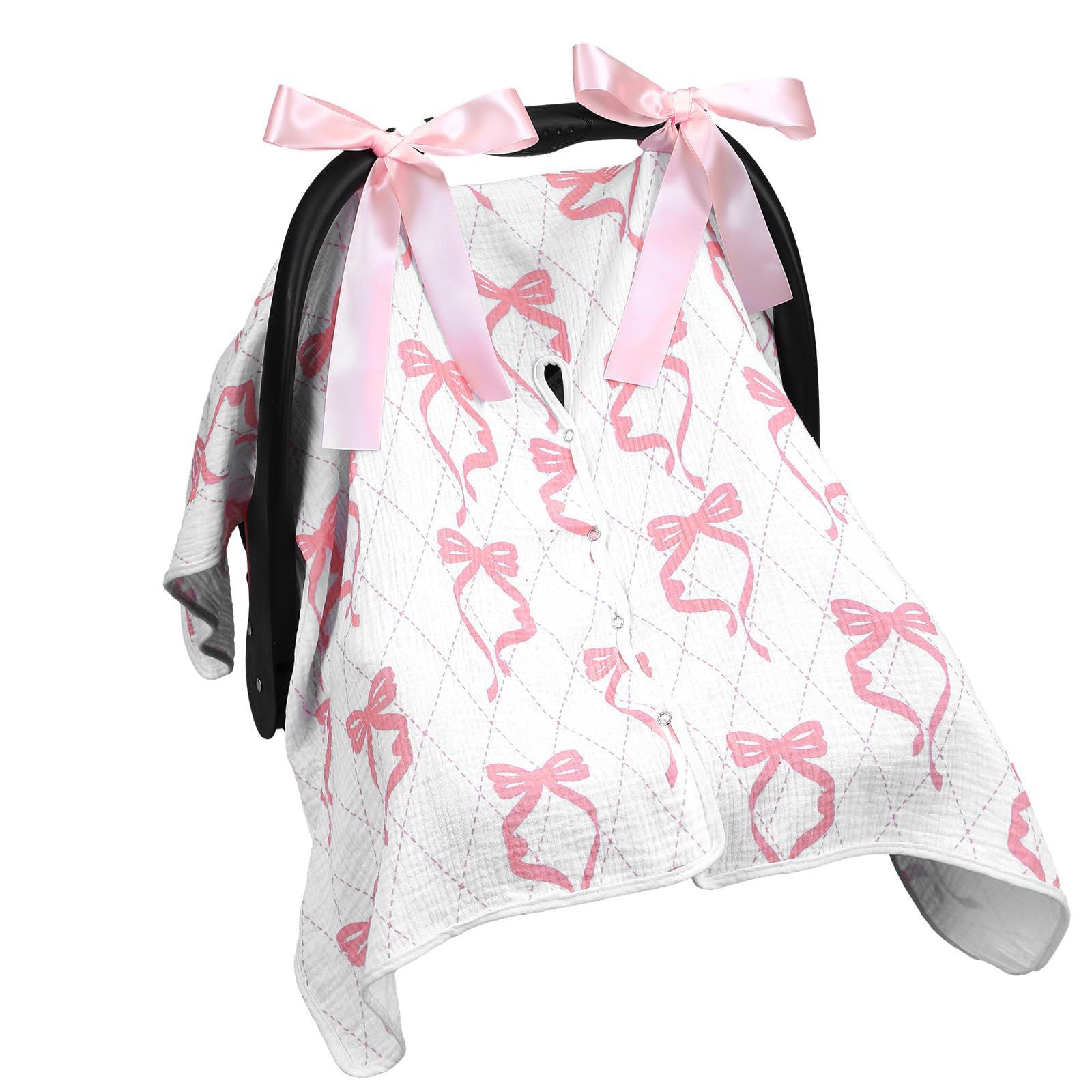 LLUJIAXI Machine Washable Cotton Nursing Cover For Discreet Breastfeeding Multipurpose As Baby Strollers Cover Or Light Blanket