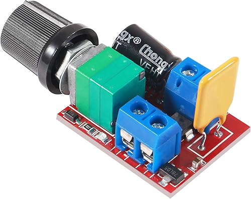 Vista 5 de UMLIFE Mini DC 3V-35V 5A PWM Controlador de velocidad del motor Módulo de interruptor 10pcs