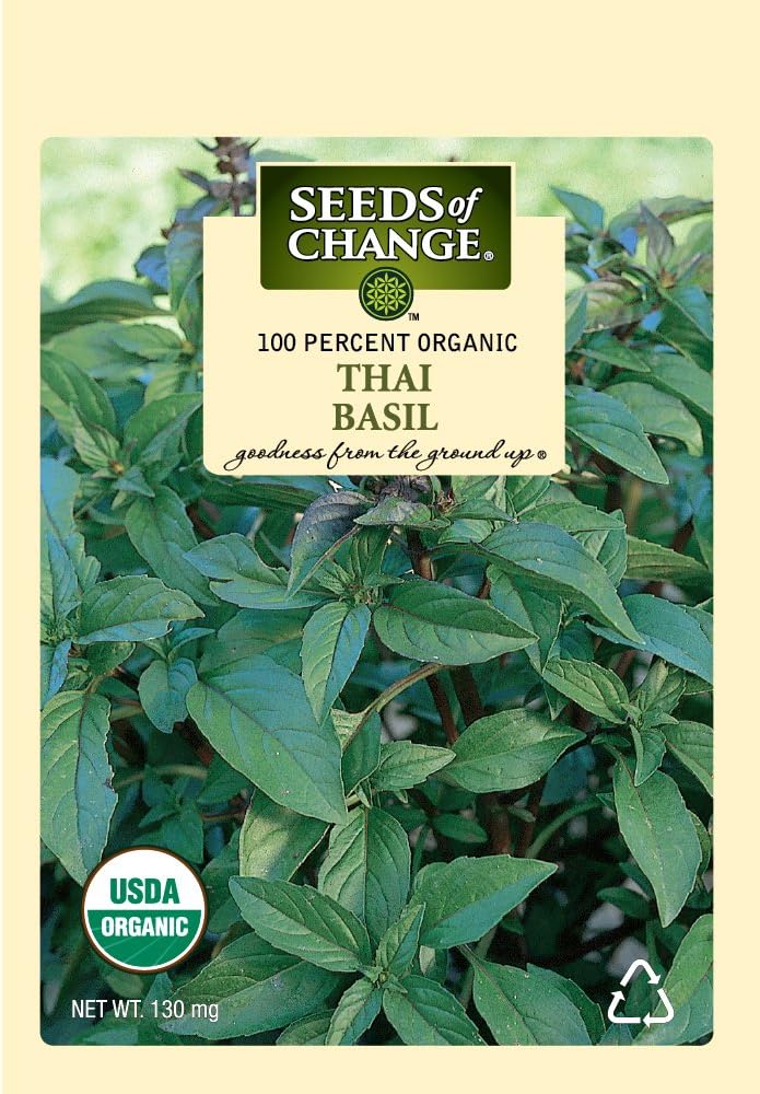 Seeds of Change S11034 Certified Organic Thai Basil