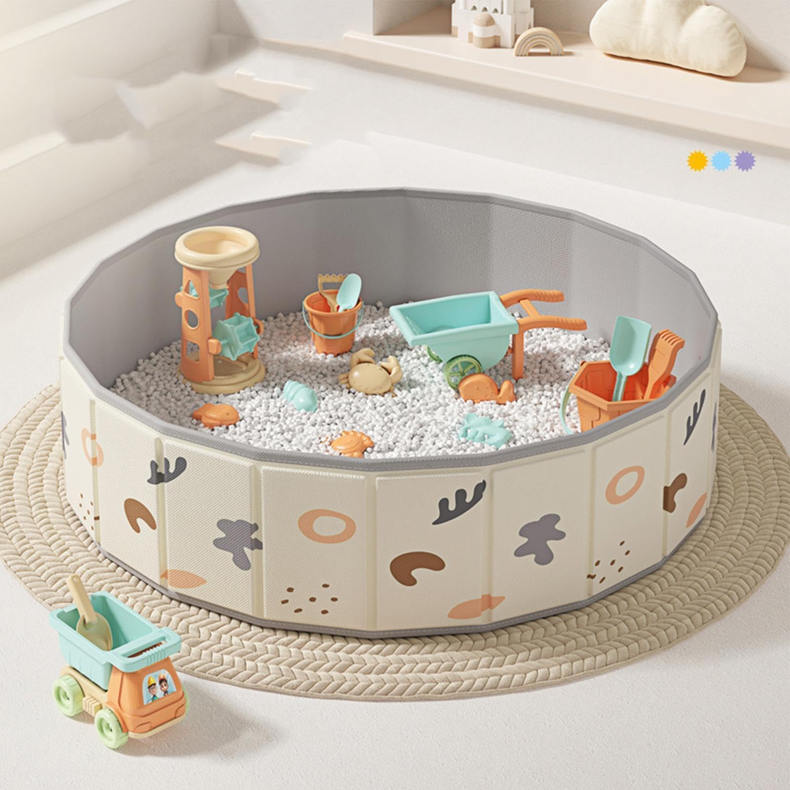 Piscina Plegable Para Perros, Bañera Para Gatos, Lavabo Para Mascotas | Lavabo Portátil Robusto 80x30 Cm Sin Inflar. Ideal Para Refrescar A Mascotas Y Niños En La Terraza.