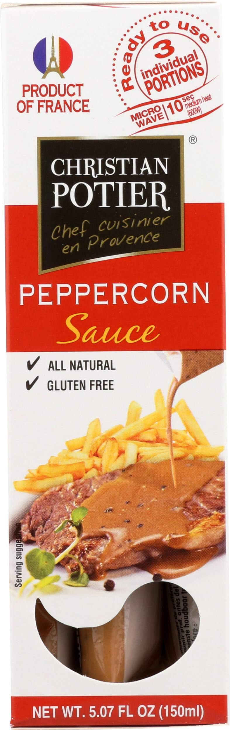 Christian Potier Pepper Sauce, 5.07 oz