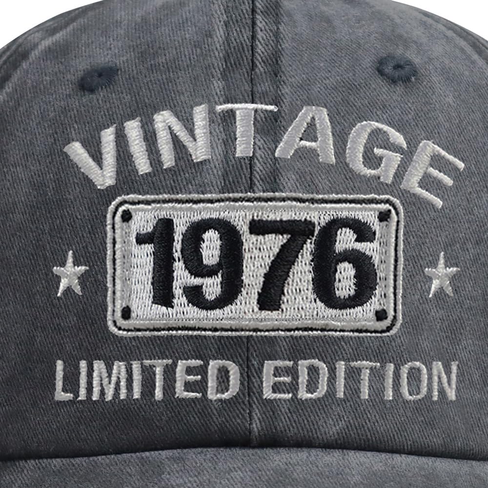 Vintage 2006 1996 1986 1976 1966 1956 1946 1936 1926 Limited Edition Embroidered Adjustable Baseball Cap for Men Women - 3