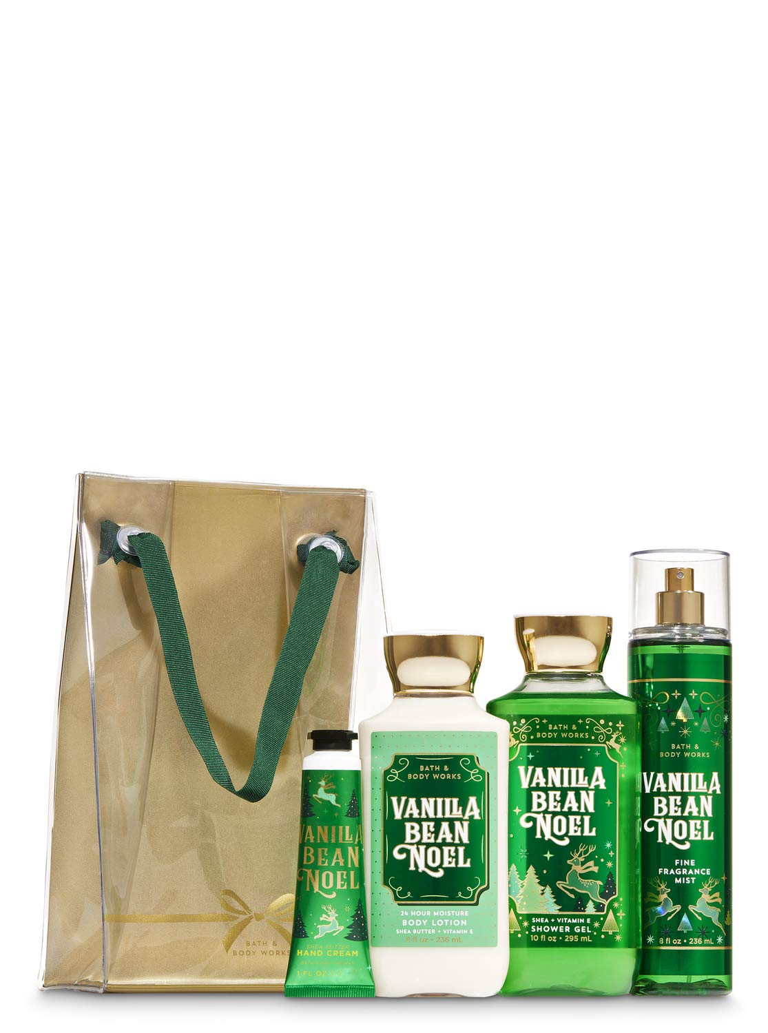 Amazon.com : Bath & Body Works VANILLA BEAN NOEL Gift Bag : Beauty
