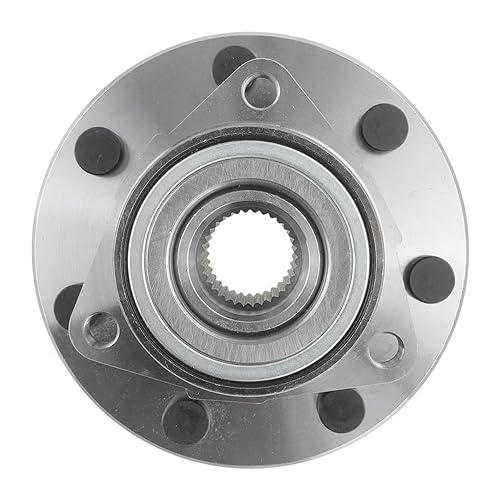 Miniatura 37 de Detroit Axle - Conjunto de cubo de rodamiento de rueda delantera para Nissan Altima 02-06 (3.5L V6)/Maxima 00-08, INFINITI I30 00-01/I35 02-04 5