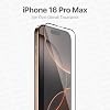 Easy Installation Kit for Teknoft iPhone 16 Pro Max Smooth Laser Cut Premium Screen Protector Unbreakable Glass That Provides Extra Reinforced Full Protection That Never Leaves Dust Under the Glass When Installing