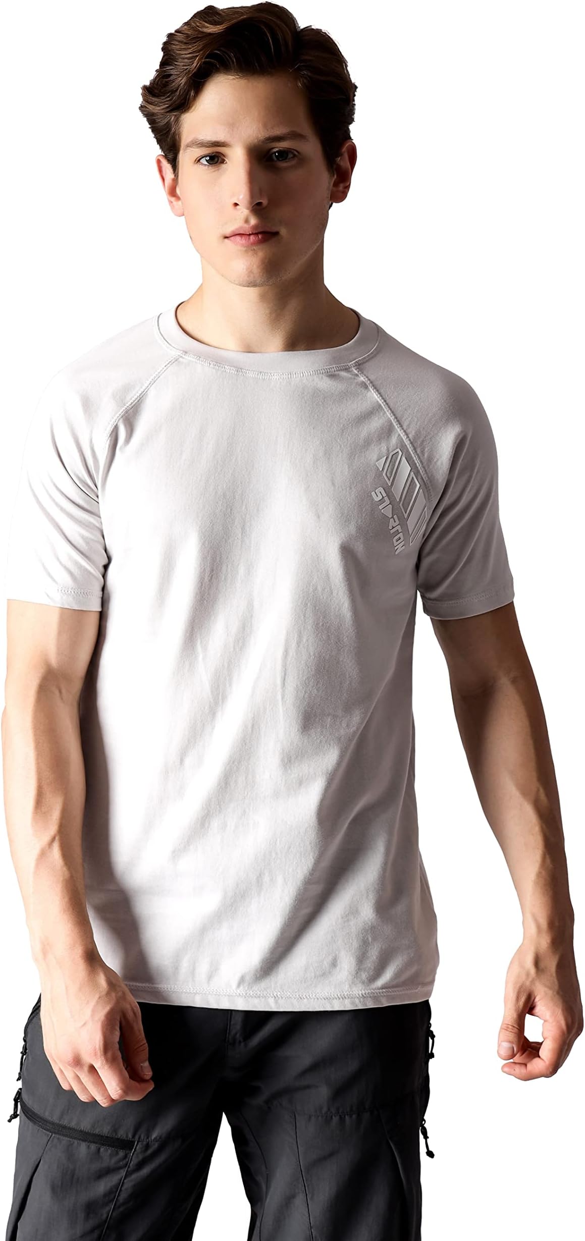 Starton Apparel Smart Slim Fit pre combed cotton (Bio-Washed) 180 GSM Short Sleeve T Shirt for Men (STM-007)