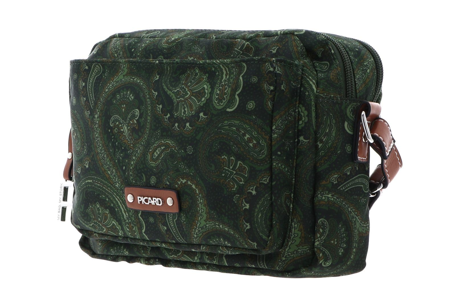 Picard bolso bandolera Sonja Crossbody Bag Paisley verde