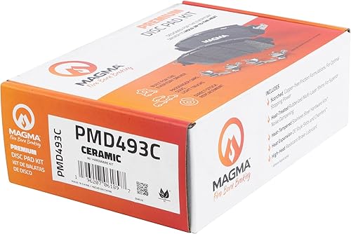Miniatura 4 de MAGMA Premium PMD493C Pastillas de freno de cerámica, delanteras