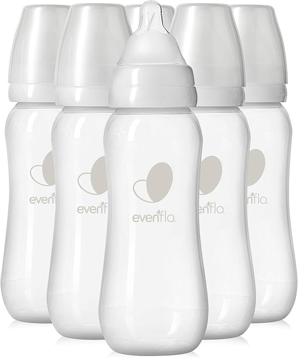 Evenflo Feeding Premium Proflo Venting Balance Plus biberones de cuello estándar para bebés, recién nacidos e infantes: desarrollados por especialistas en alimentación pediátrica, 9 oz (paquete de 6)