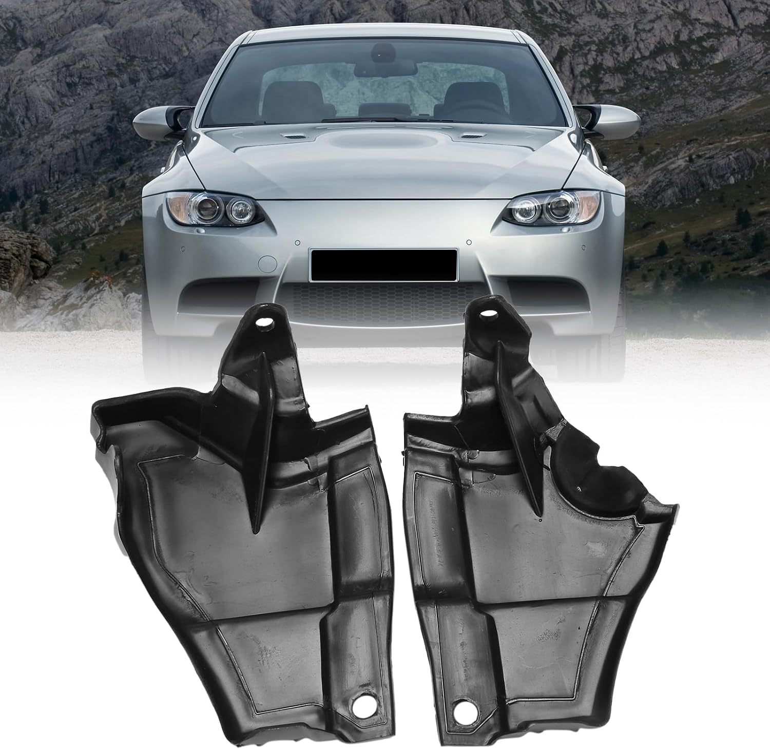 Auto Accessory Easy Installation Engine Bulkhead Cover Partition Bay Replacement Part for E70 E71 E72 51757171792 Heat Bracket