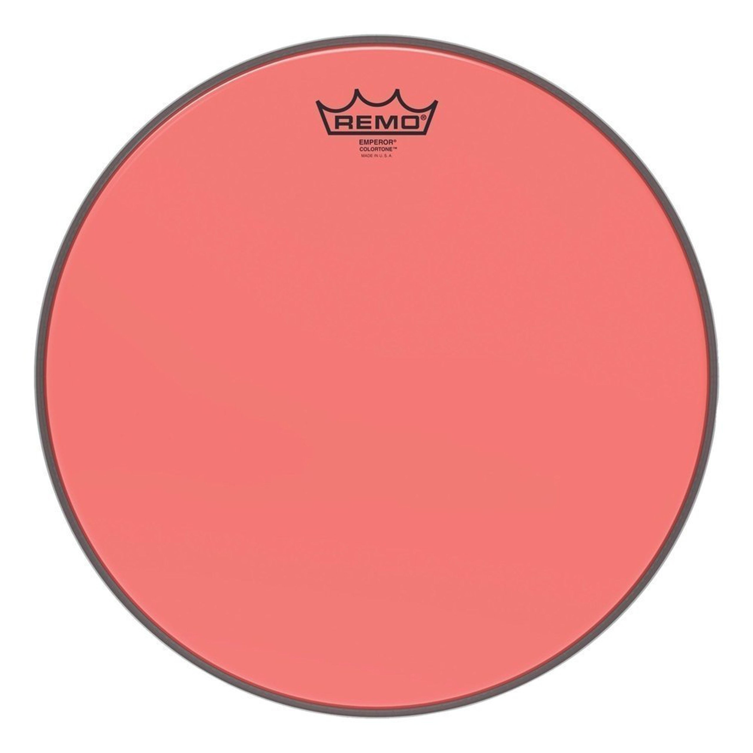 Remo Drumhead Colortone Emperor Clear Red – 10" – BE-0310-CT-RD