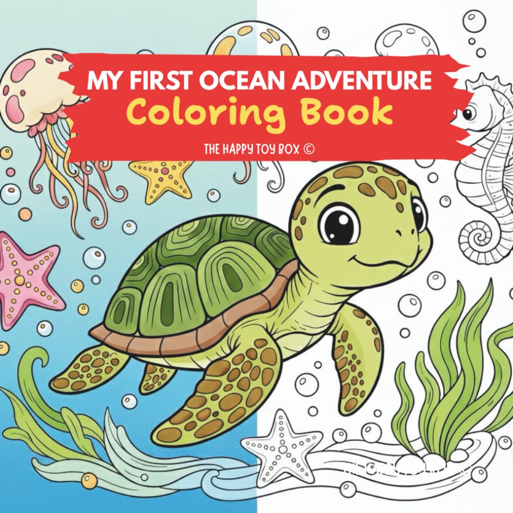 My First Ocean Adventure: Fun & Imaginative Coloring Book for Kids (Colorful Adventures for Kids)