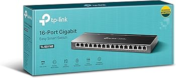 Amazon | TP-Link 16ポート ハブ 10/100/1000Mbps 管理機能付き
