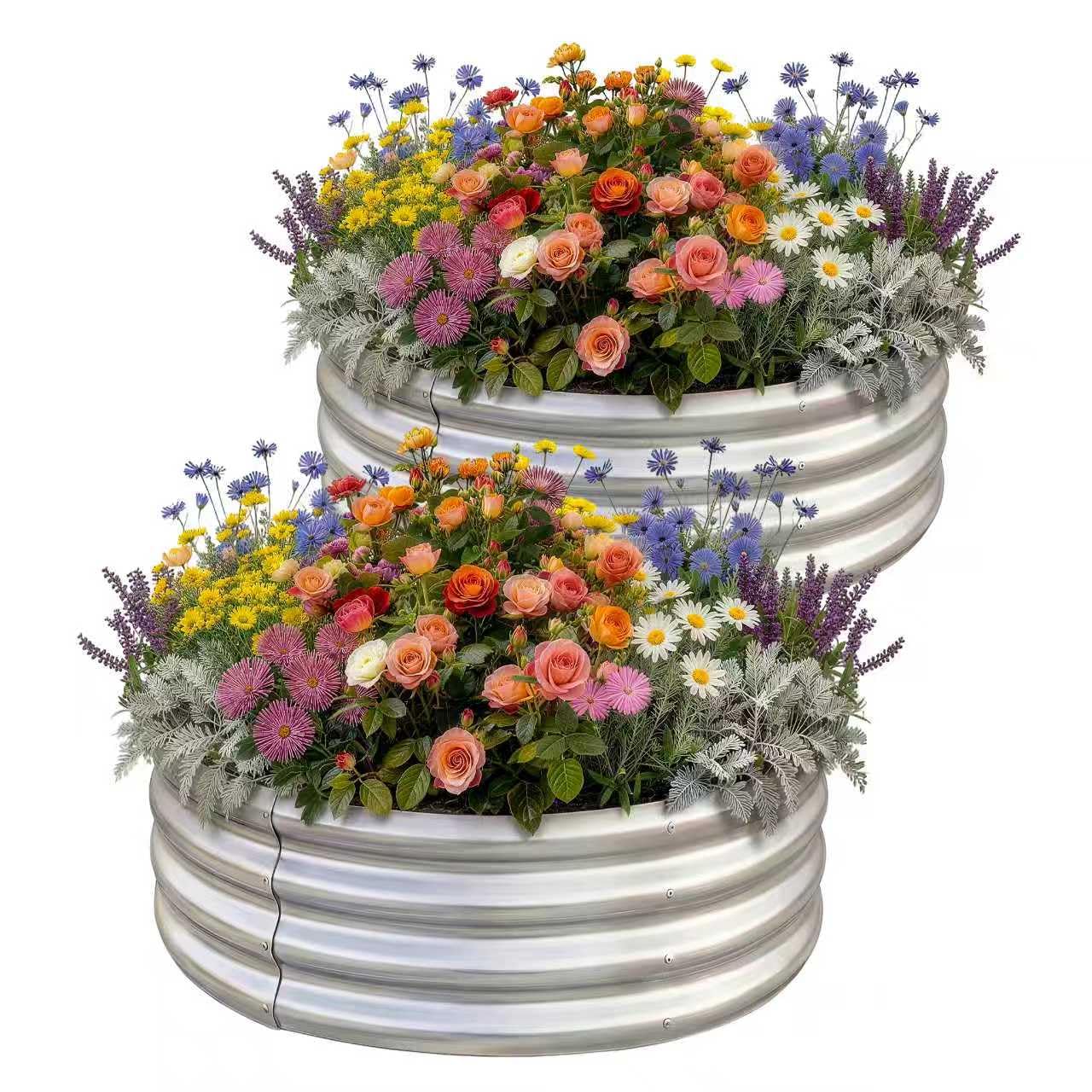 Land Guard 2×2×1 ft Round 2-Pack